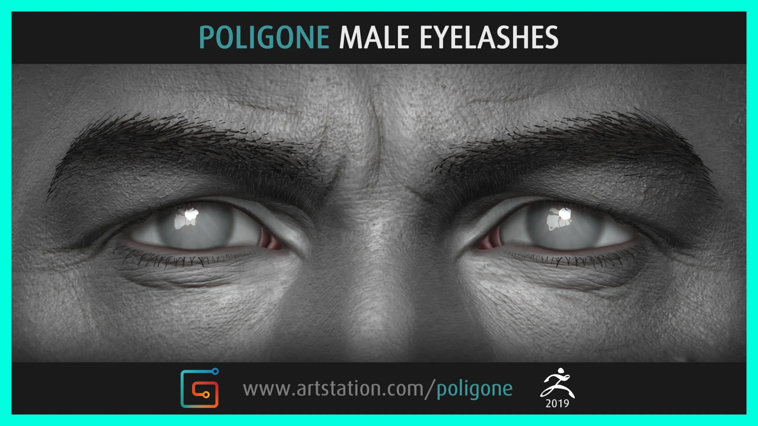 Poligone Male Eyelashes