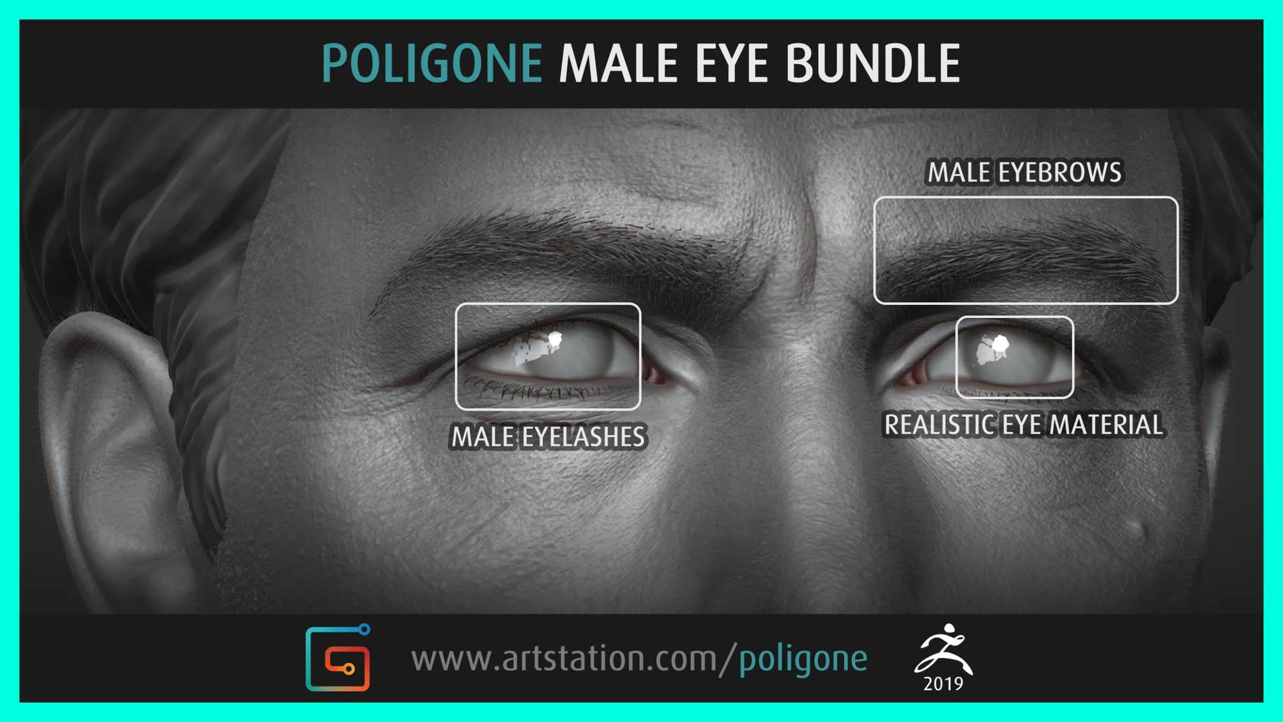 Poligone Male Eye Bundle