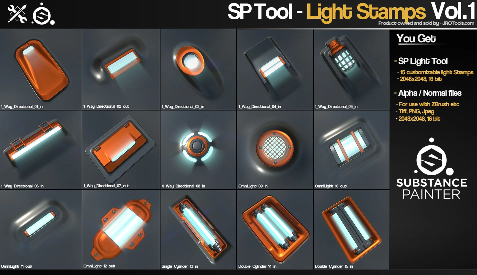 SPTool - Light Stamps Vol.1