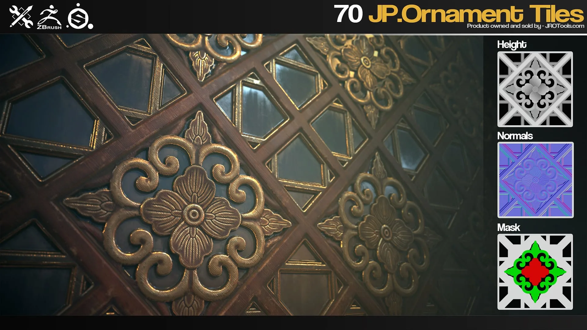 JP.Ornament Tiles Vol.1