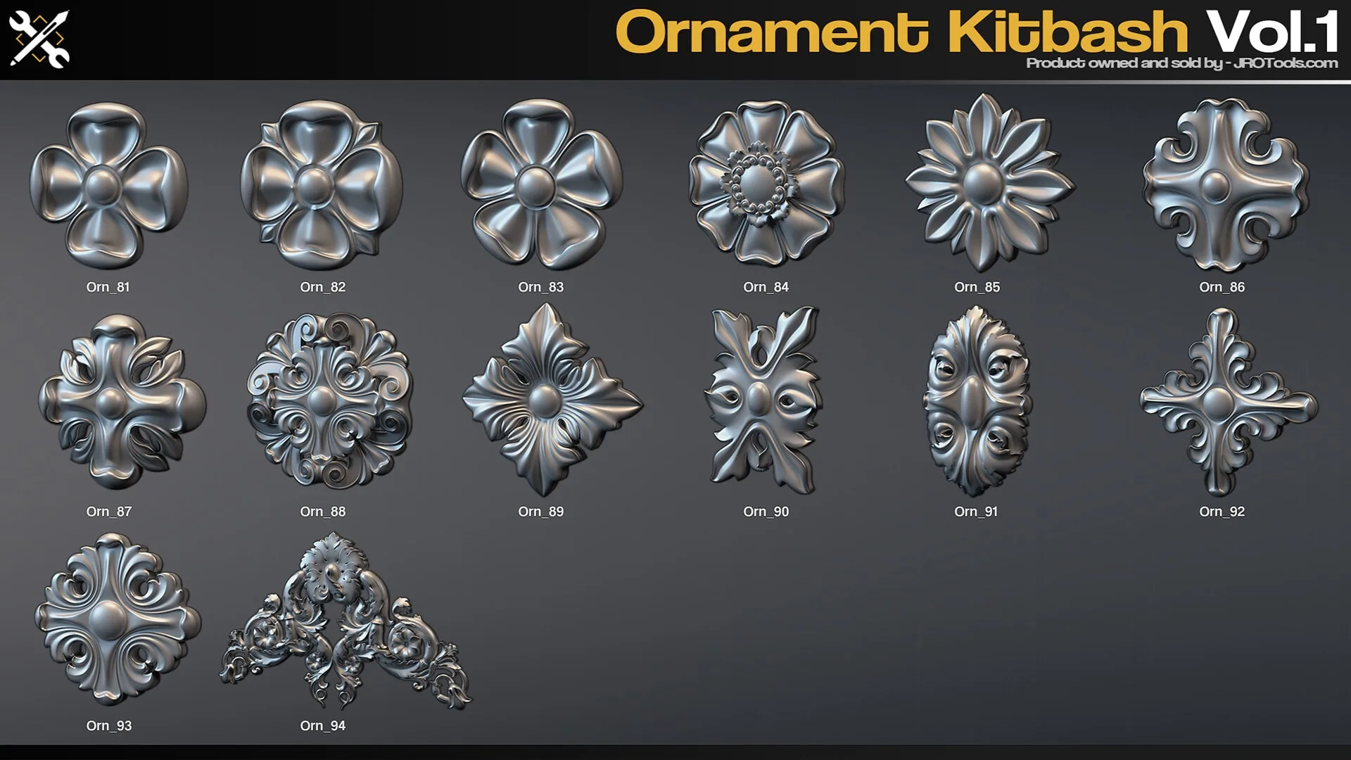 Ornament Kitbash Vol.1