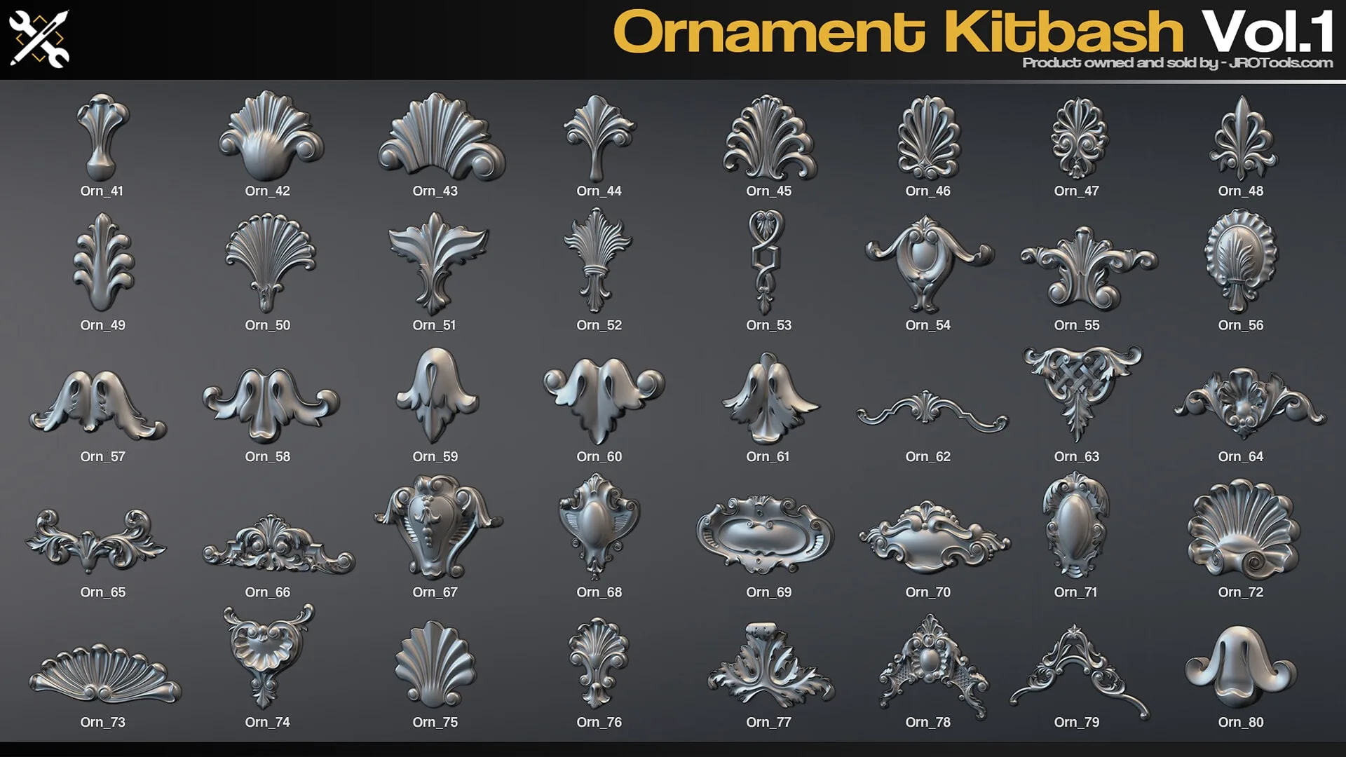 Ornament Kitbash Vol.1