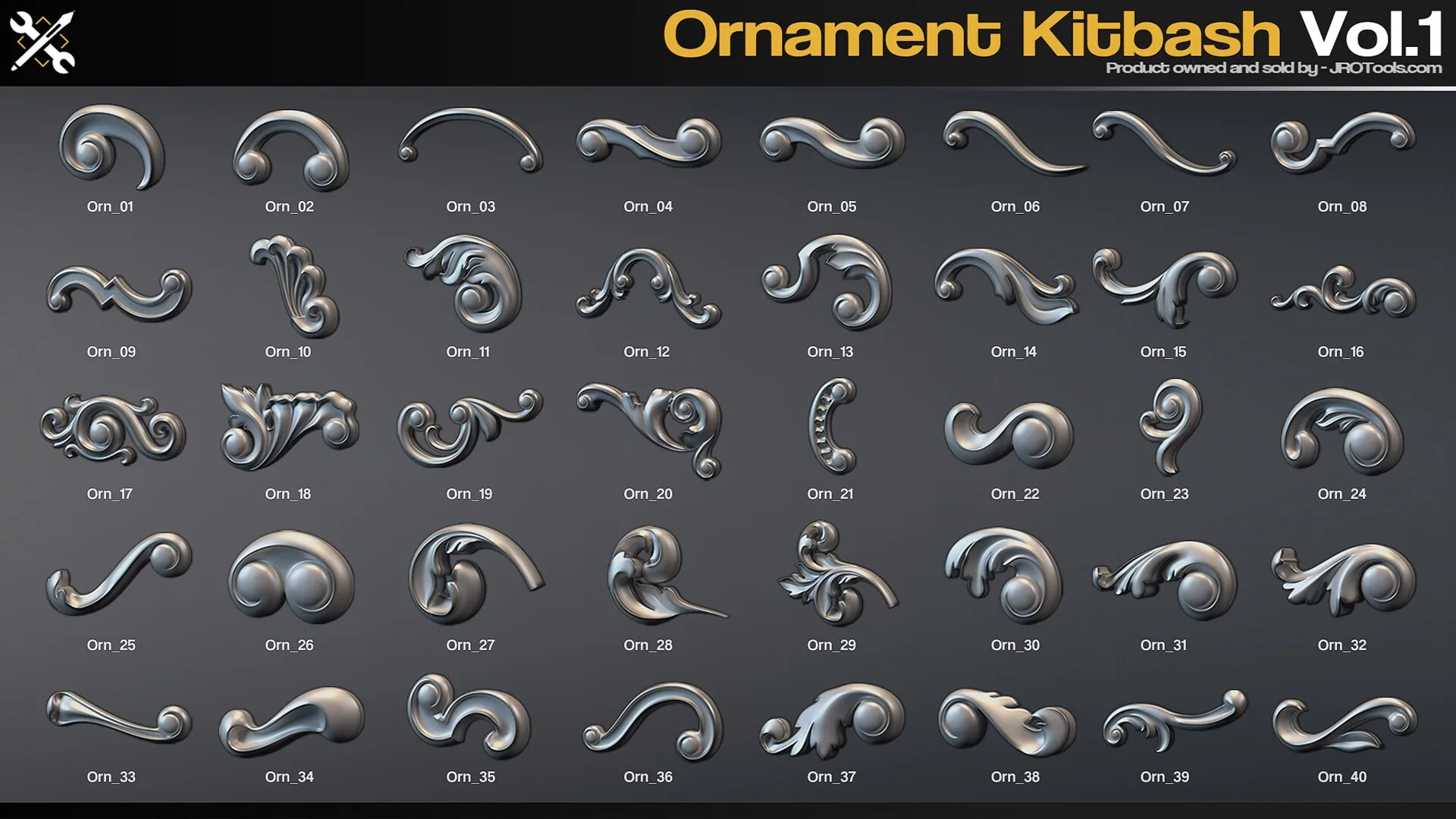 Ornament Kitbash Vol.1