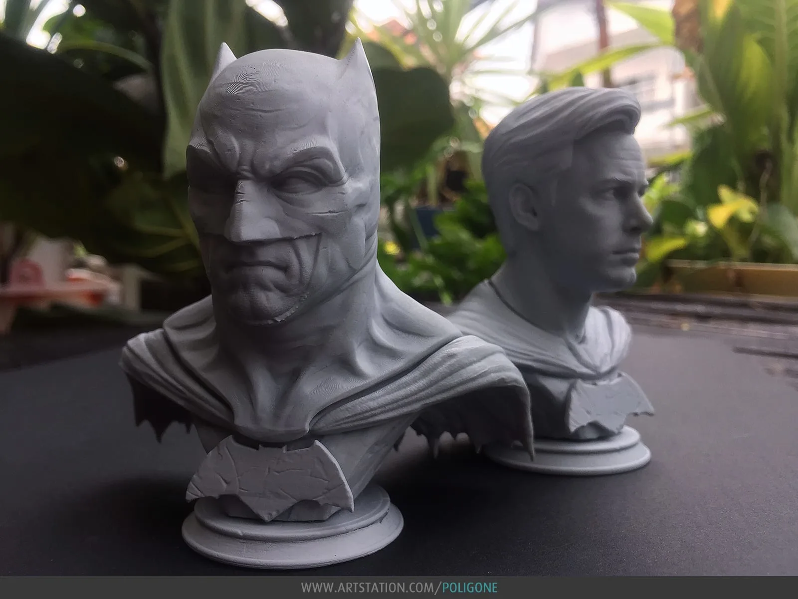 Bat-dude Statue - 3D Printable