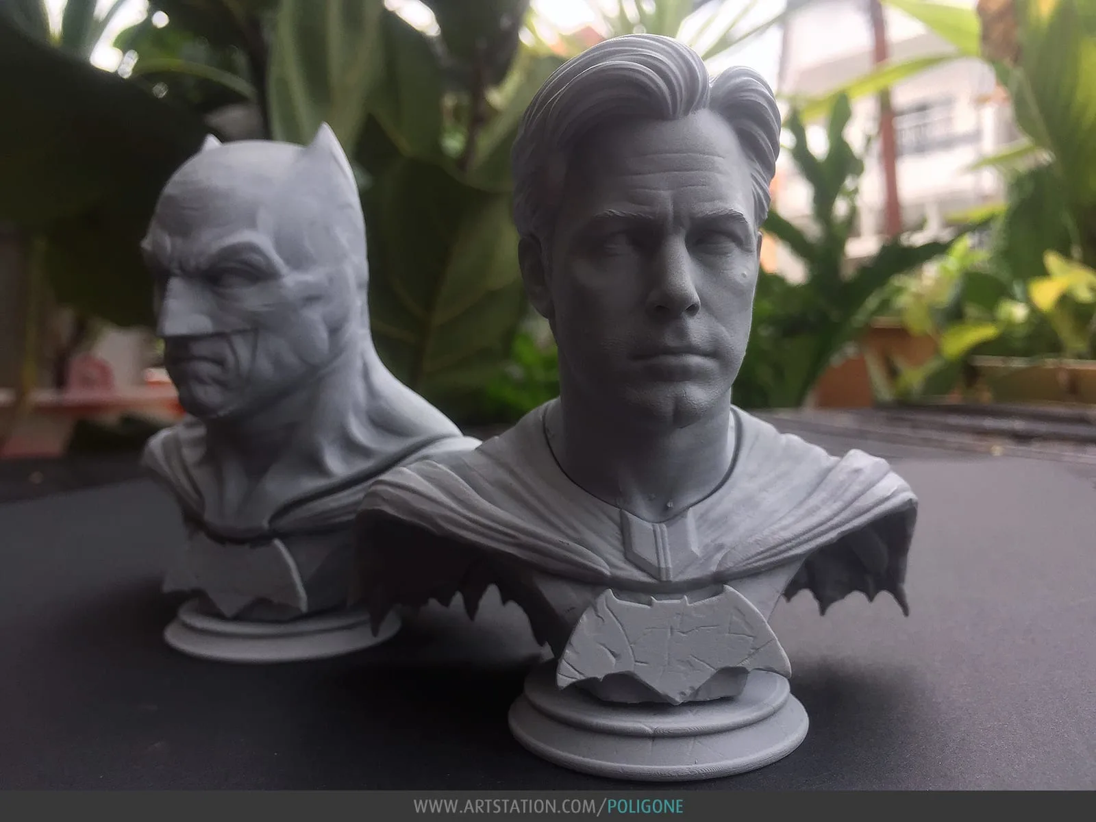 Bat-dude Statue - 3D Printable