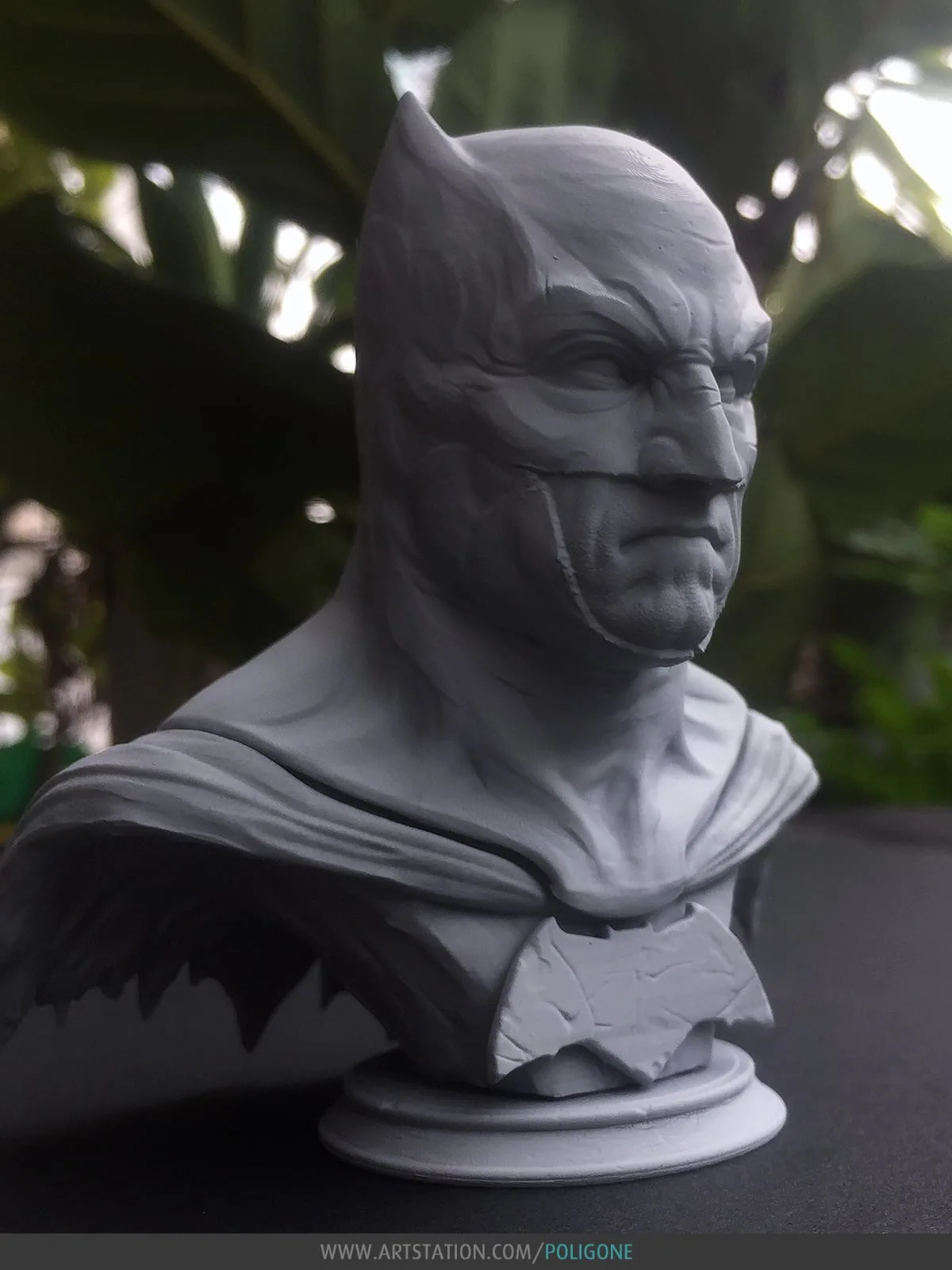 Bat-dude Statue - 3D Printable