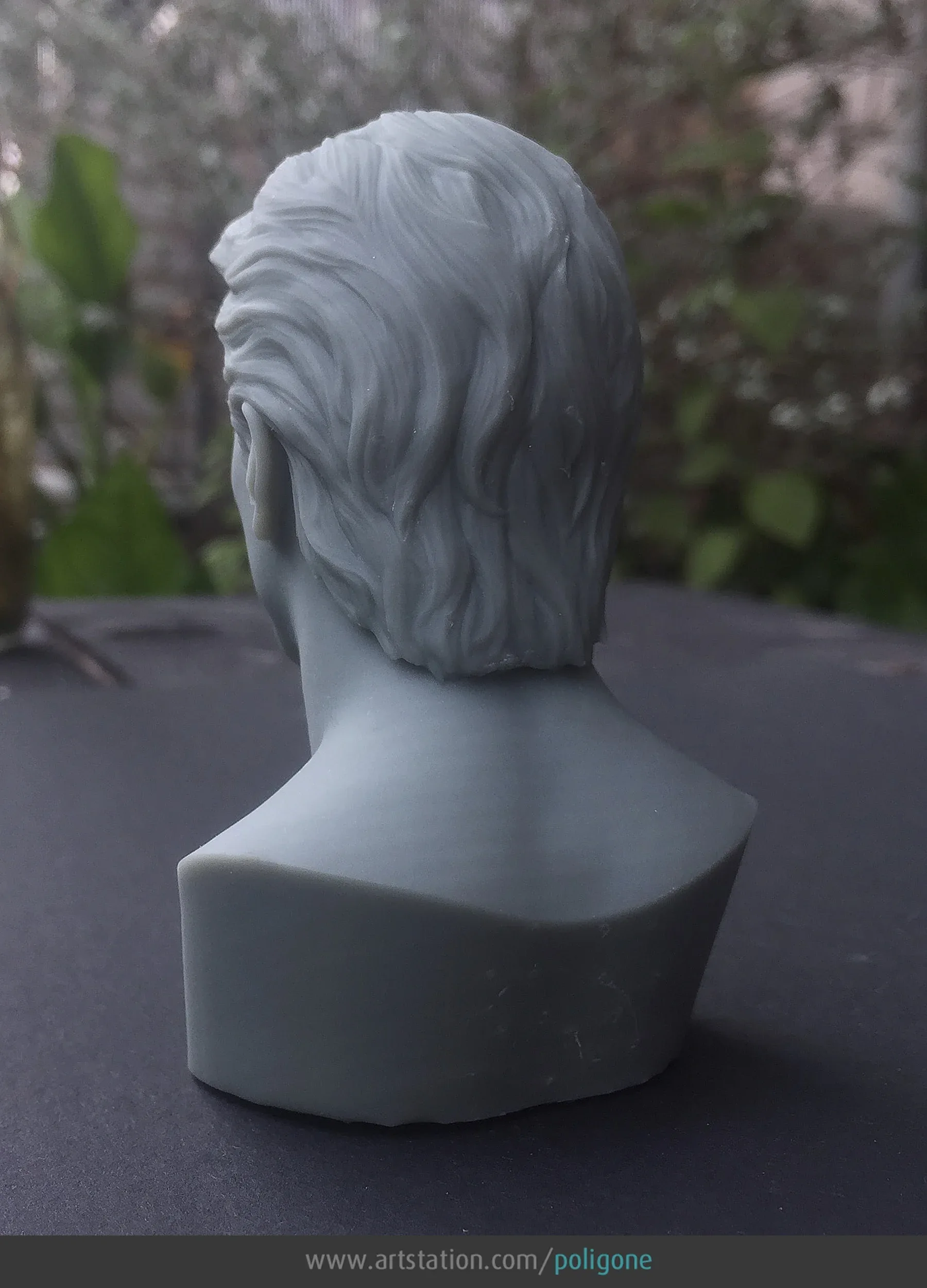 Christian Bale Head - 3D Printable