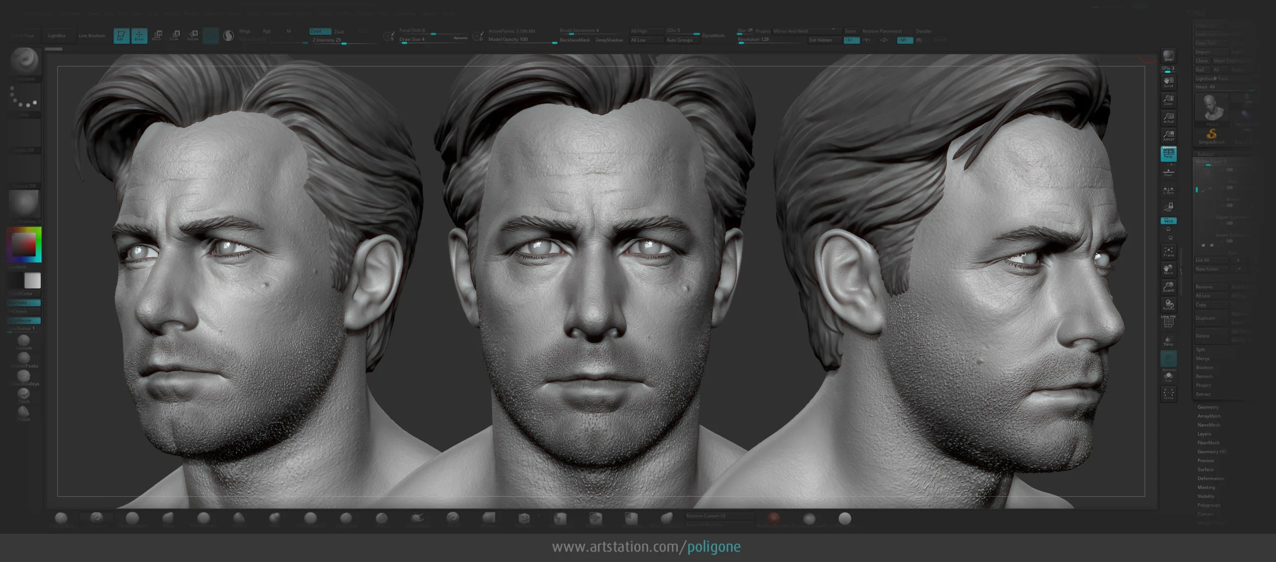 Ben Affleck Head - 3D Printable