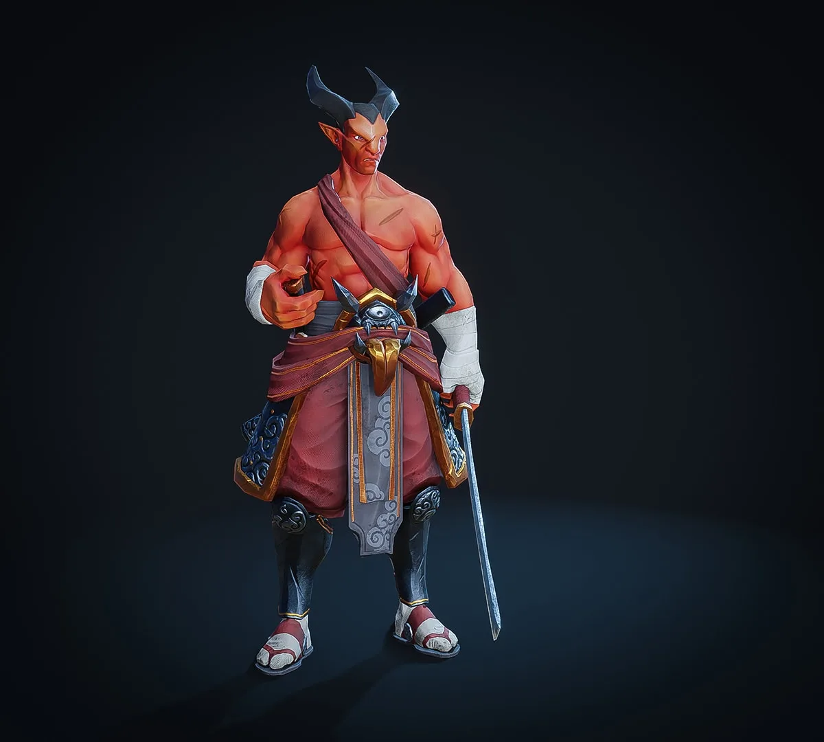 Crimson Ronin – PBR Character Creation for Games