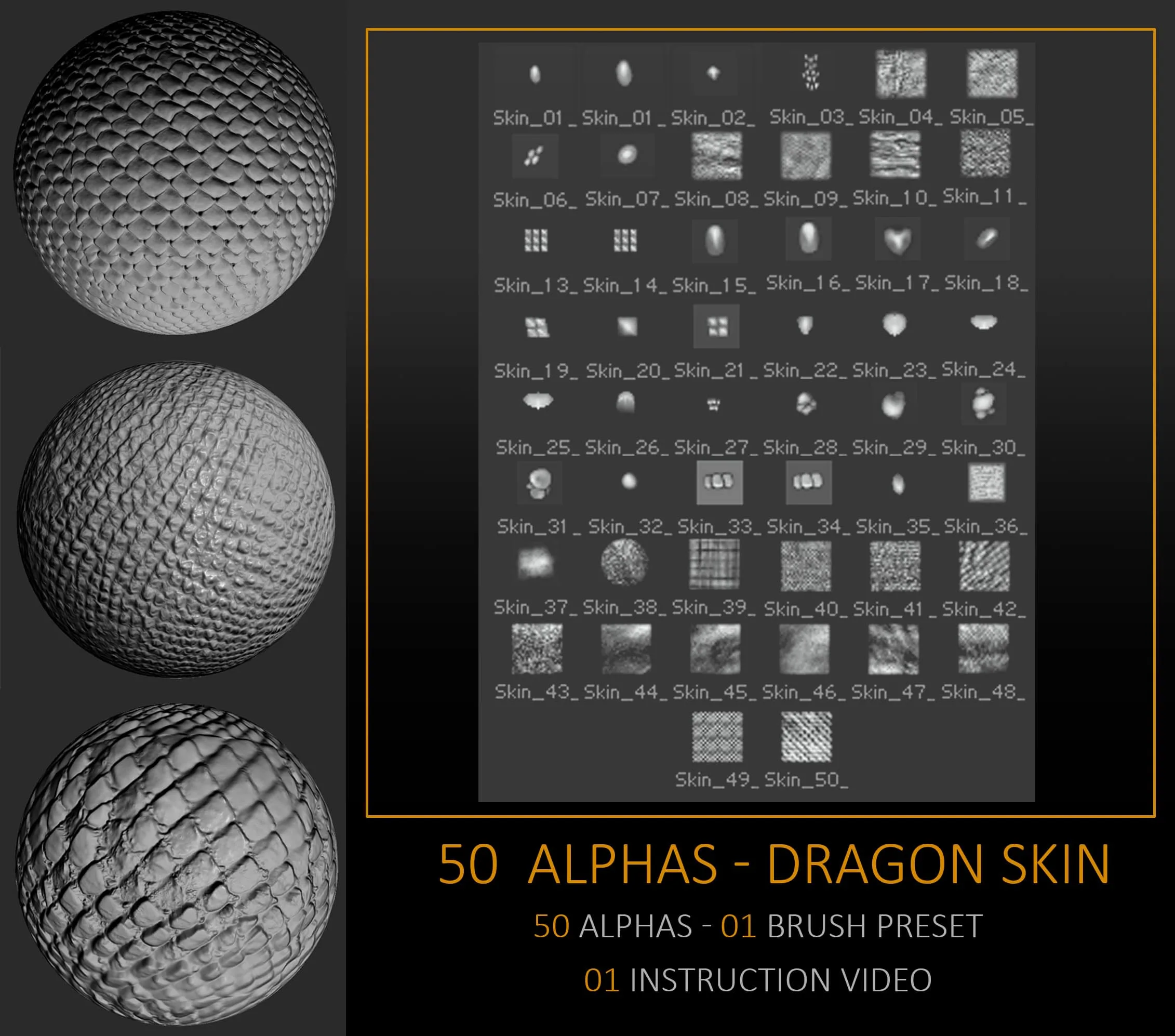 50 Dragon Skin