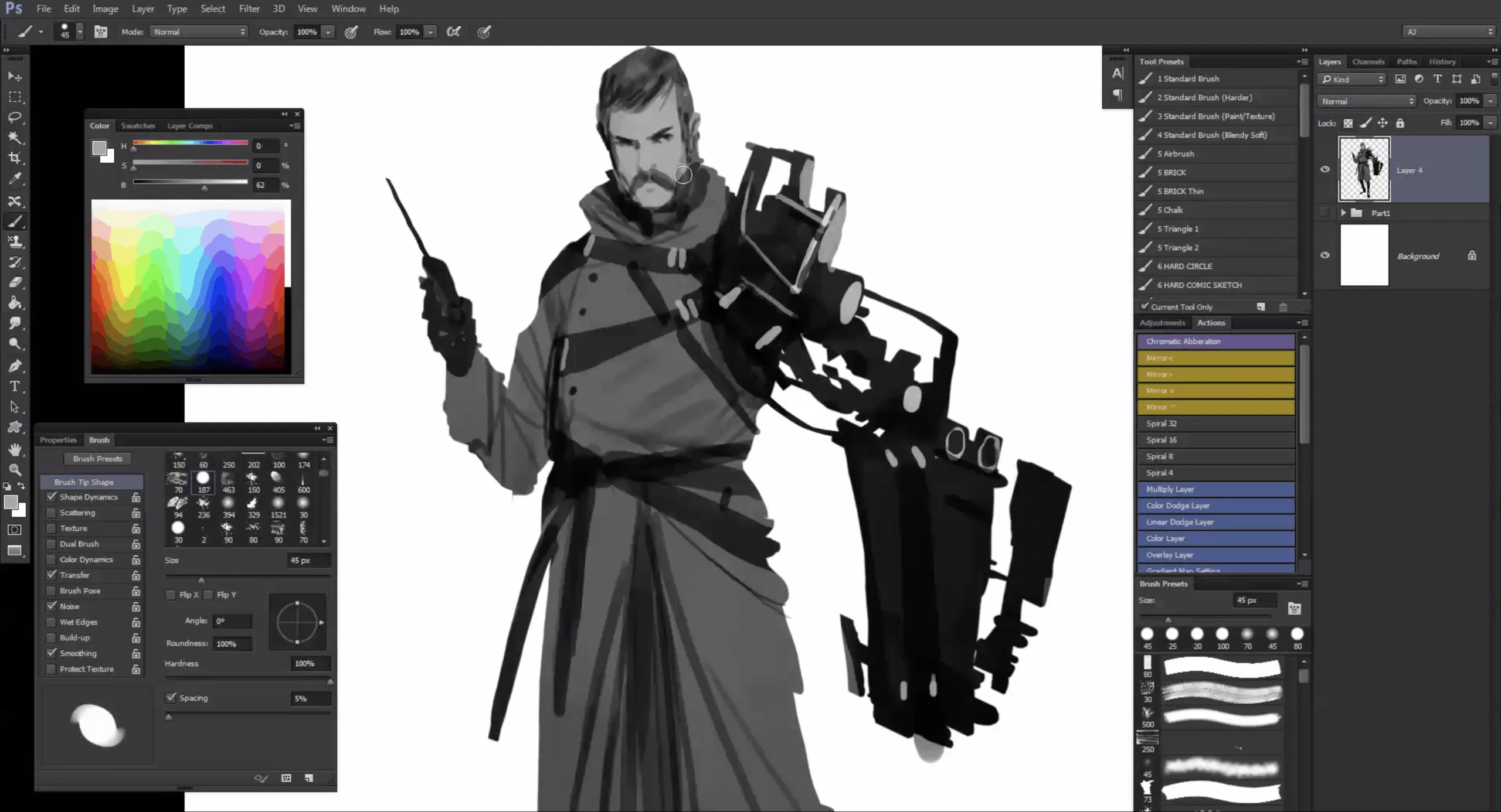 How to Finish a Painting 01 FlippedNormals