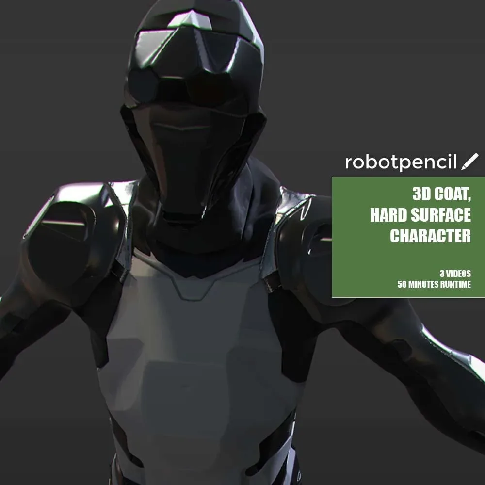 3D-Coat Hard Surface, Character