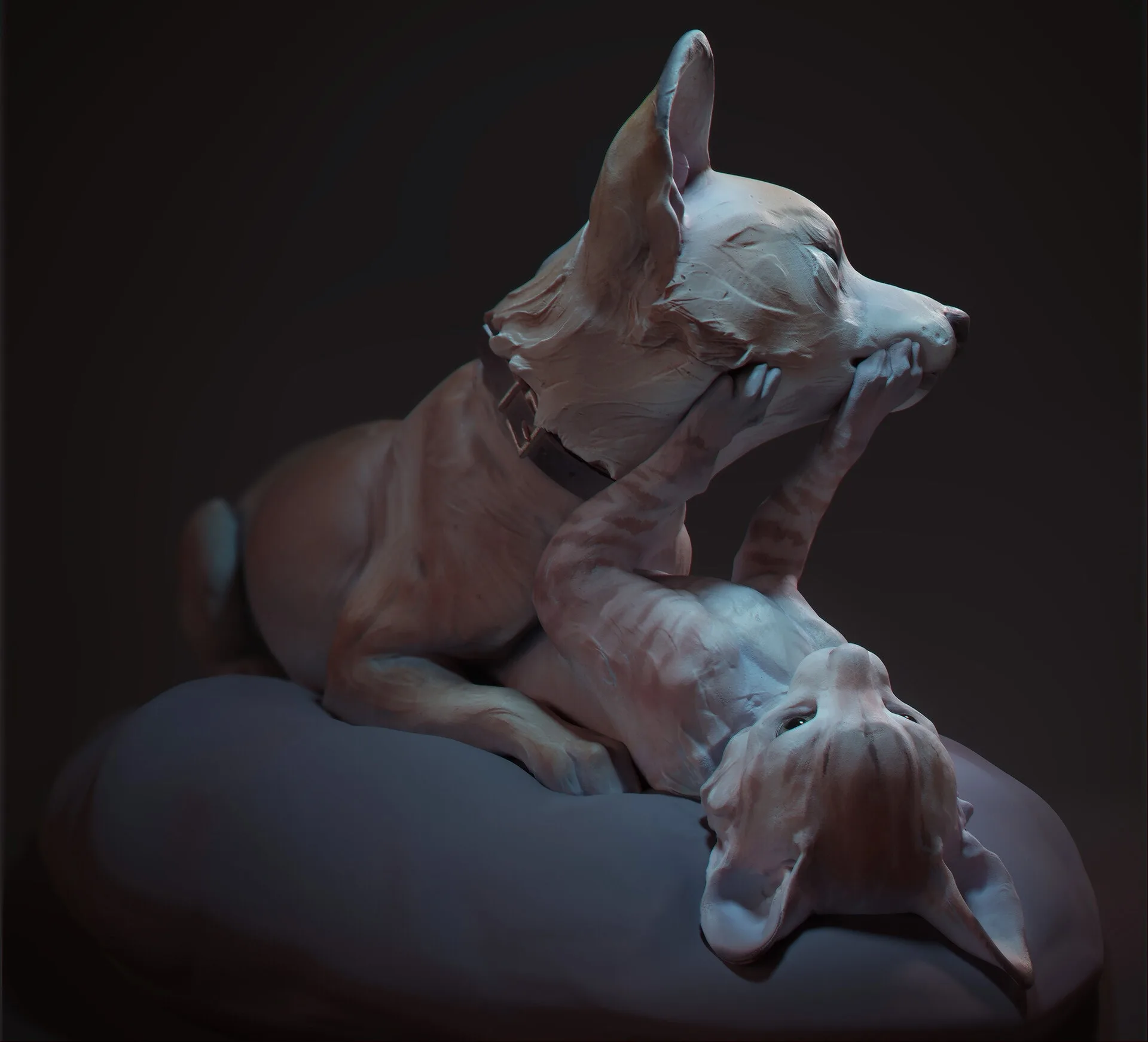 Artistic Animal CG Sculpting Tutorial