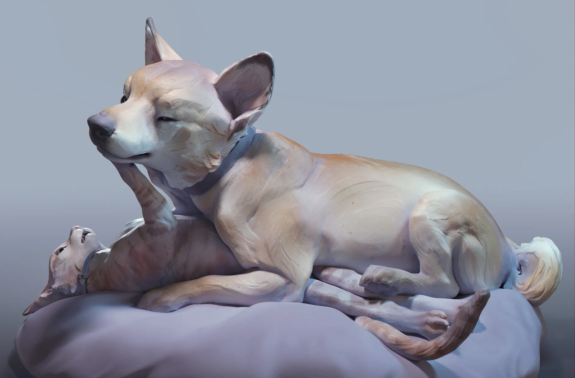 Artistic Animal CG Sculpting Tutorial