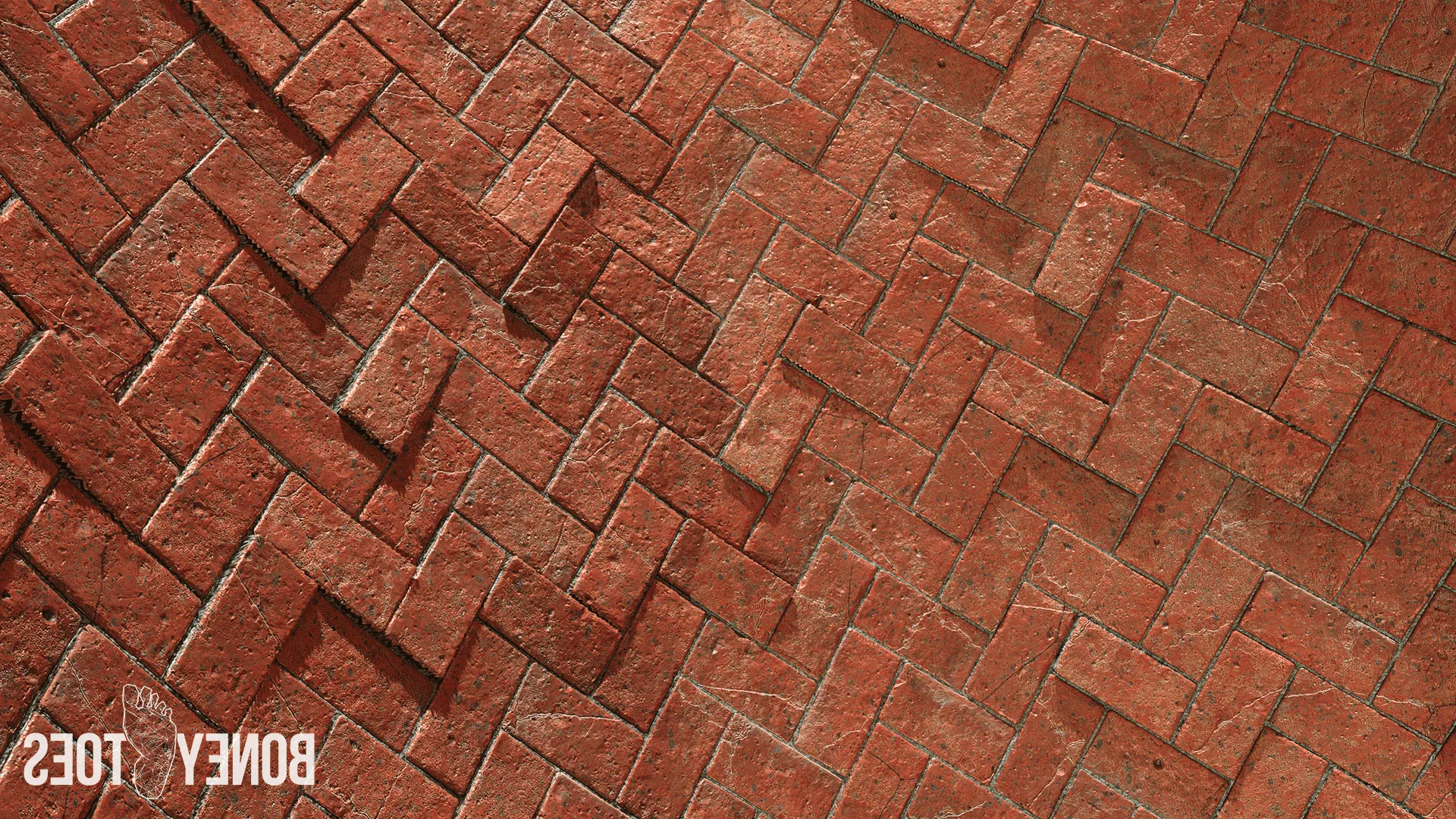 Herringbone Bricks Pattern Game Textures