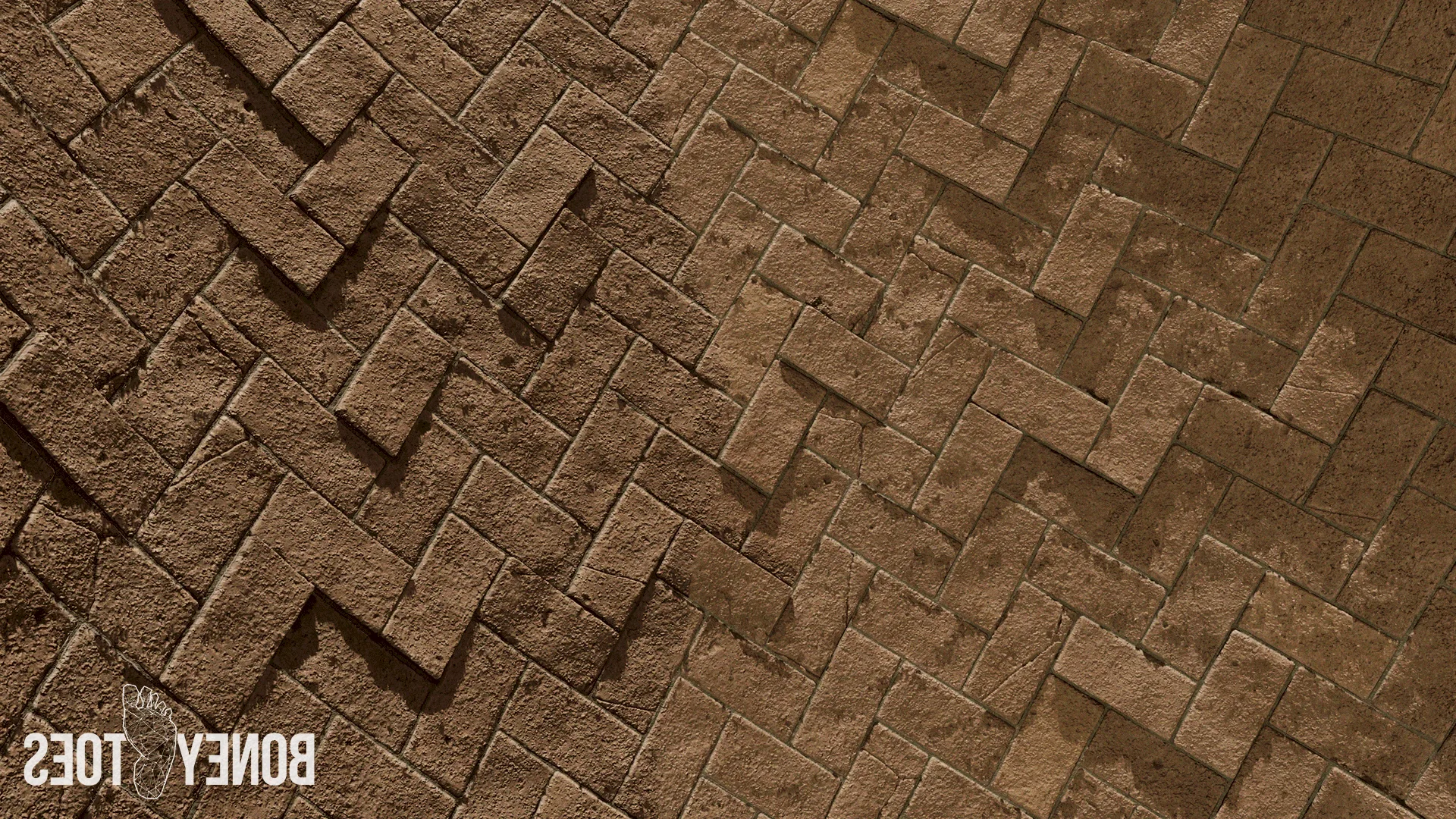 Herringbone Bricks Pattern Game Textures