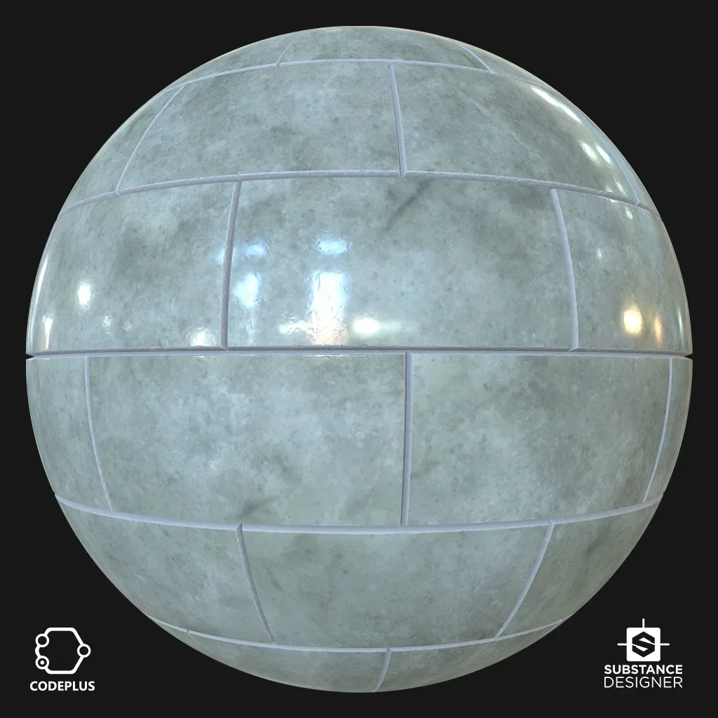 Marble Tiles - Substance Designer