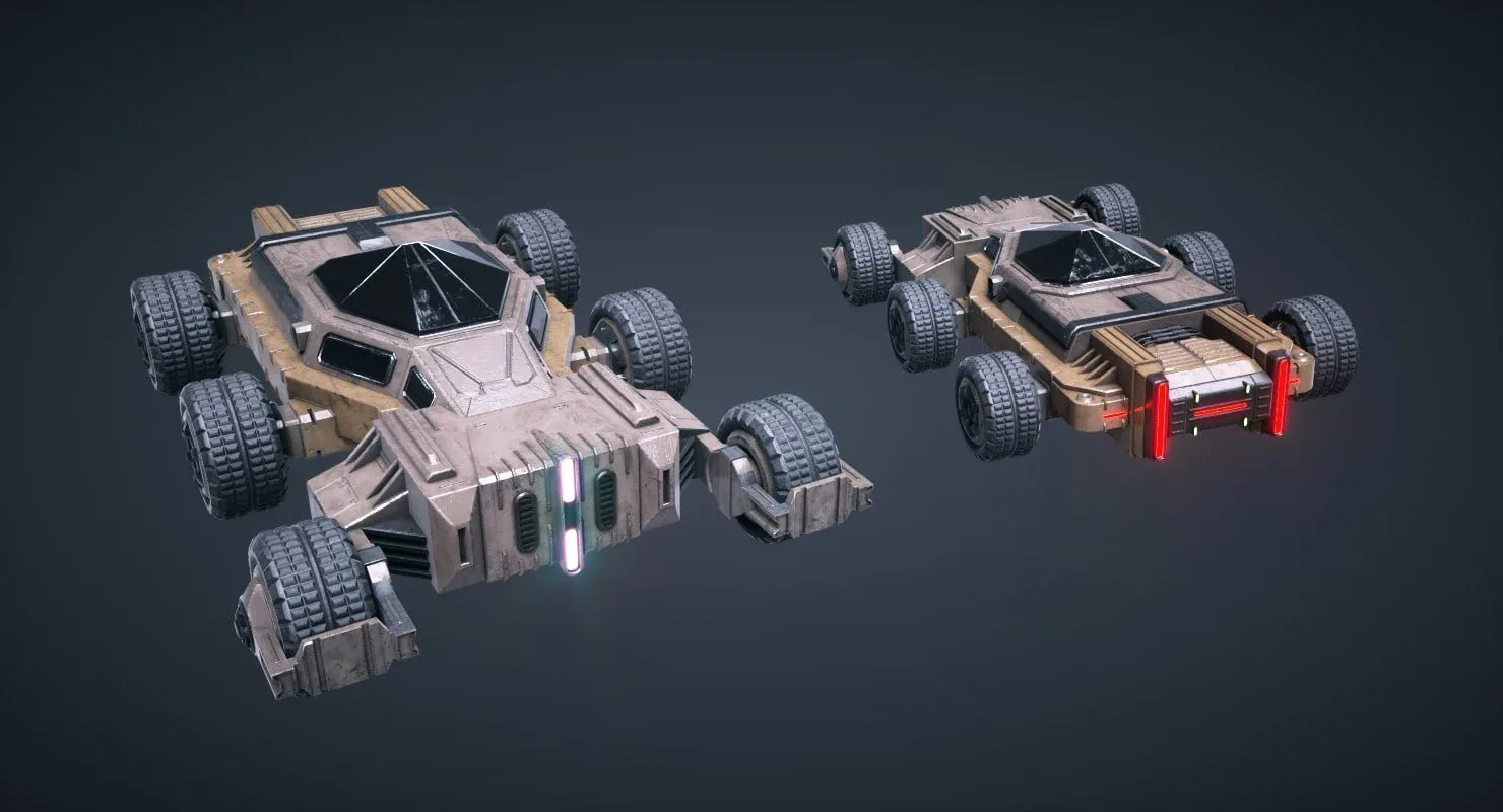 Mars KitBash - Vehicle