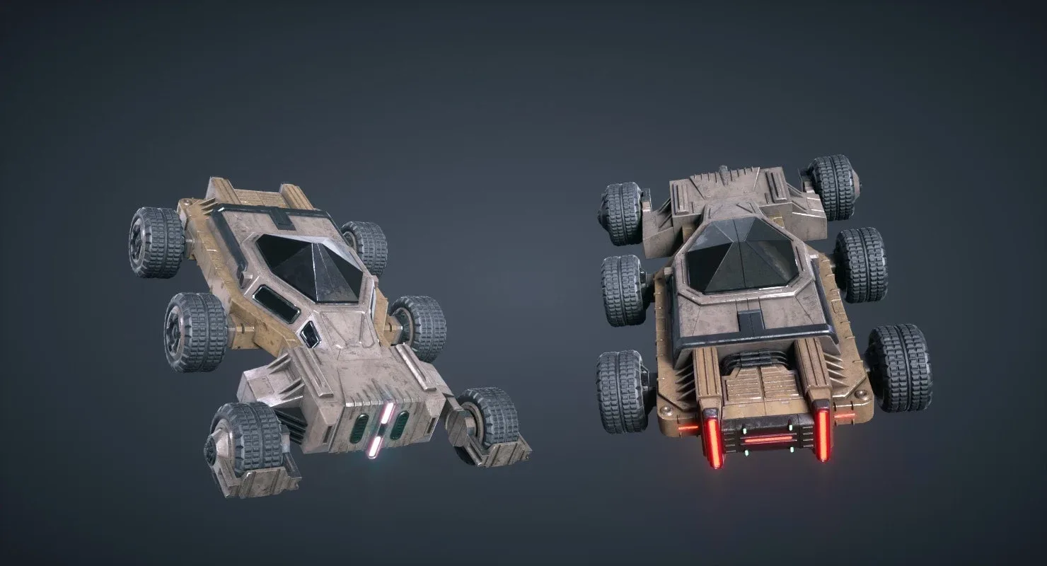 Mars KitBash - Vehicle