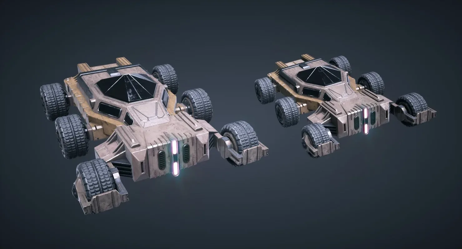 Mars KitBash - Vehicle