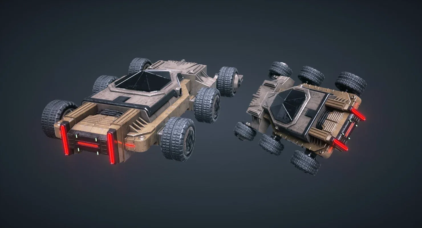 Mars KitBash - Vehicle