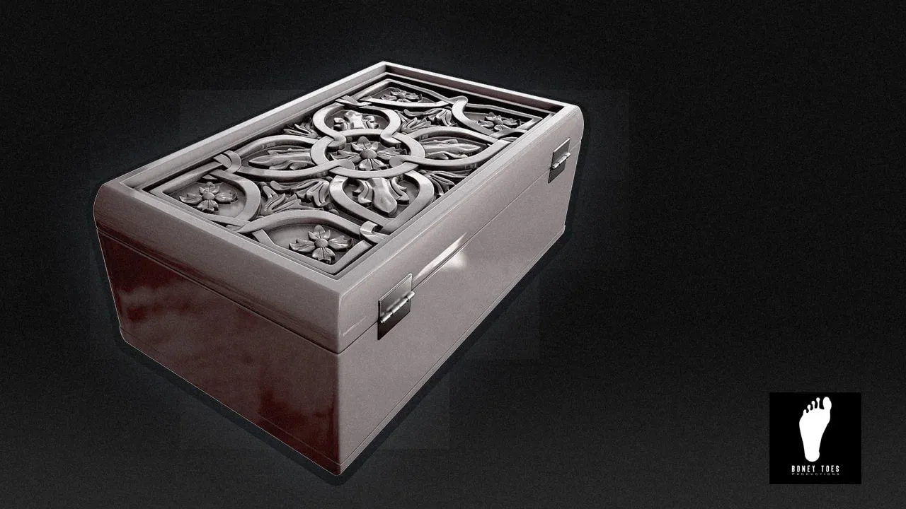 3D Jewelry Box - High Poly