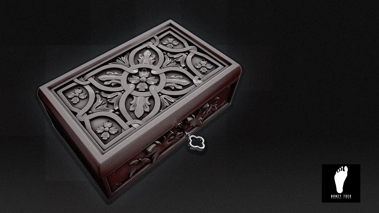 3D Jewelry Box - High Poly