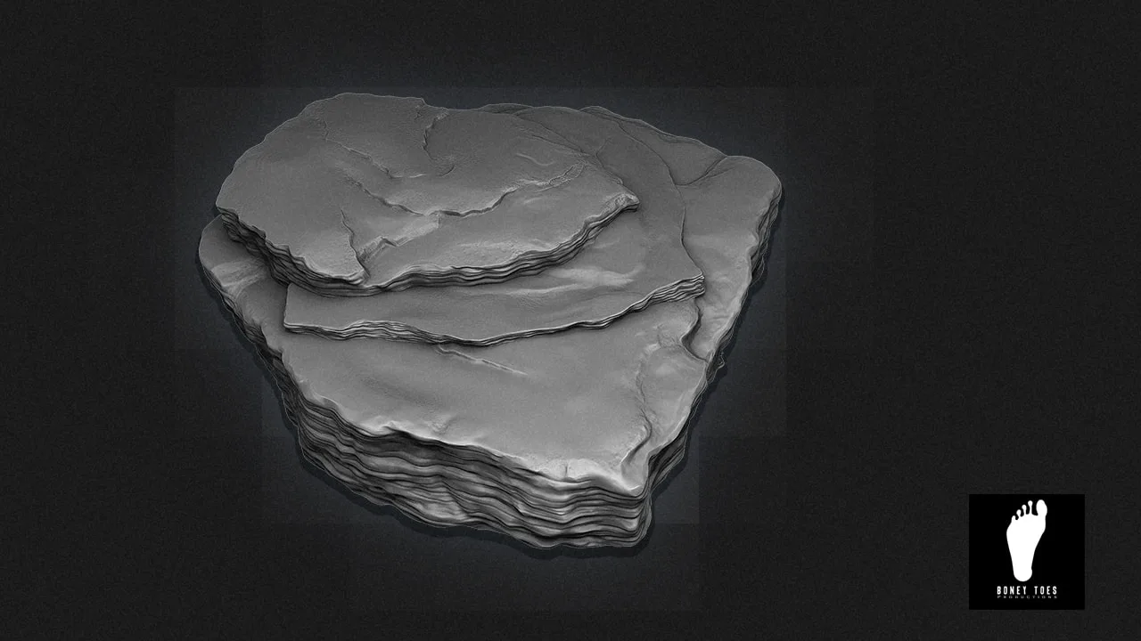 3D Rock Plates - High Poly