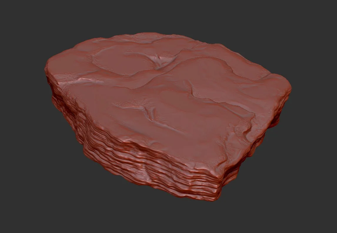 3D Rock Plates - High Poly