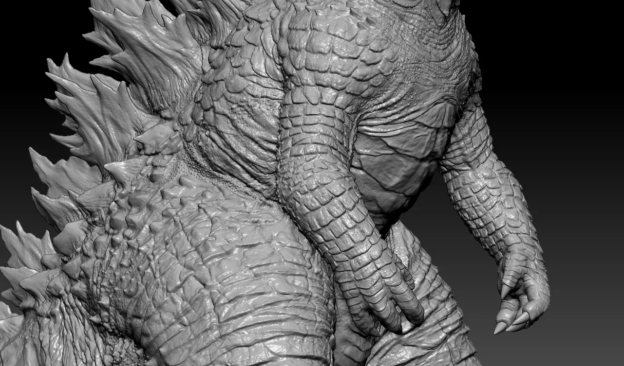 Godzilla 3D Model