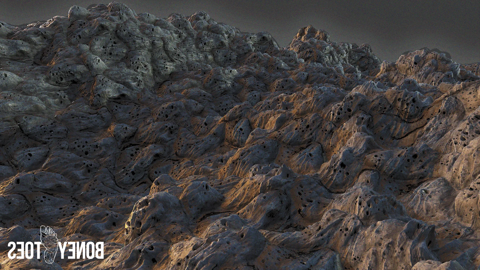 Volcanic Rock Surface Game Textures