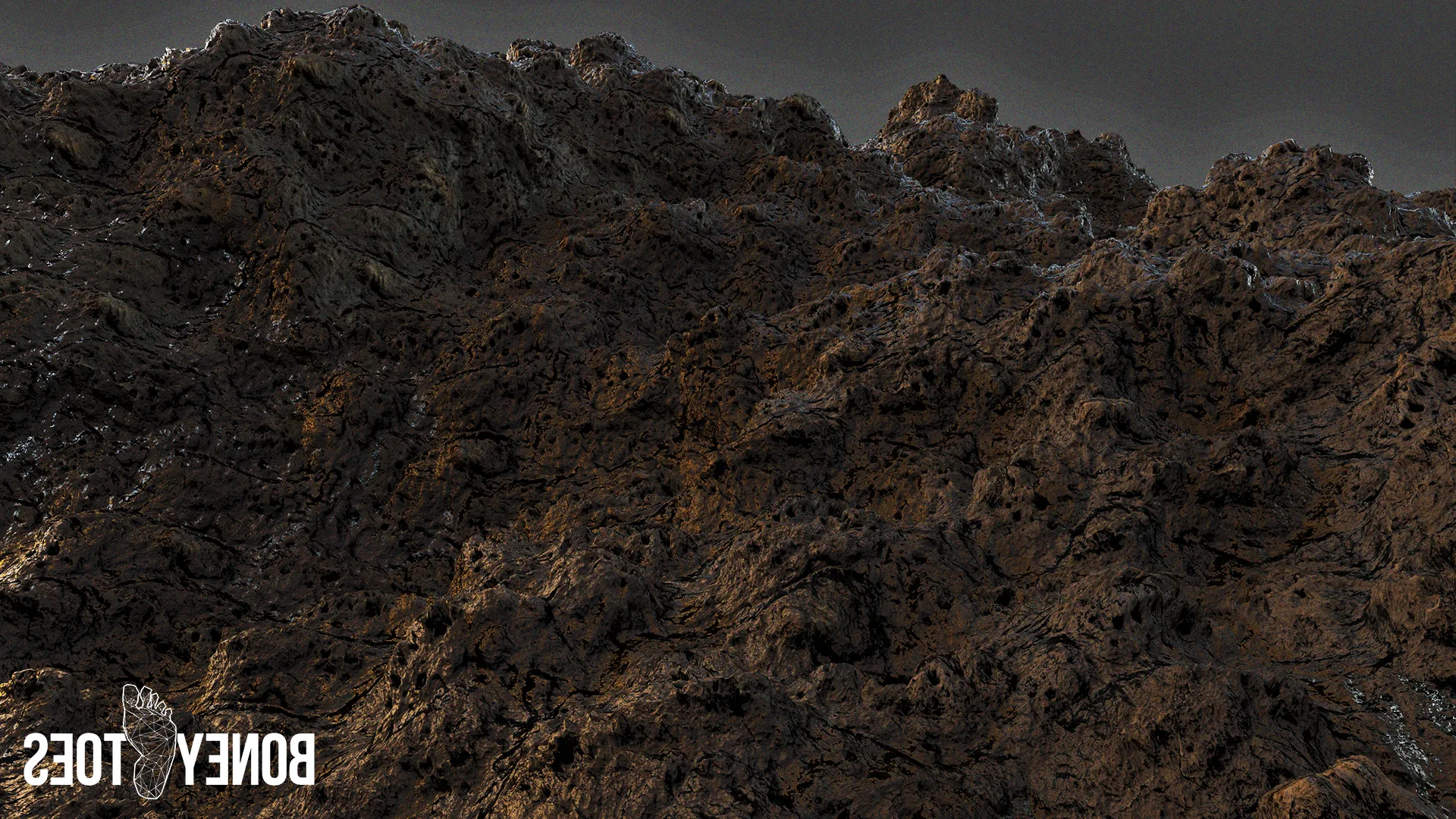 Volcanic Rock Surface Game Textures