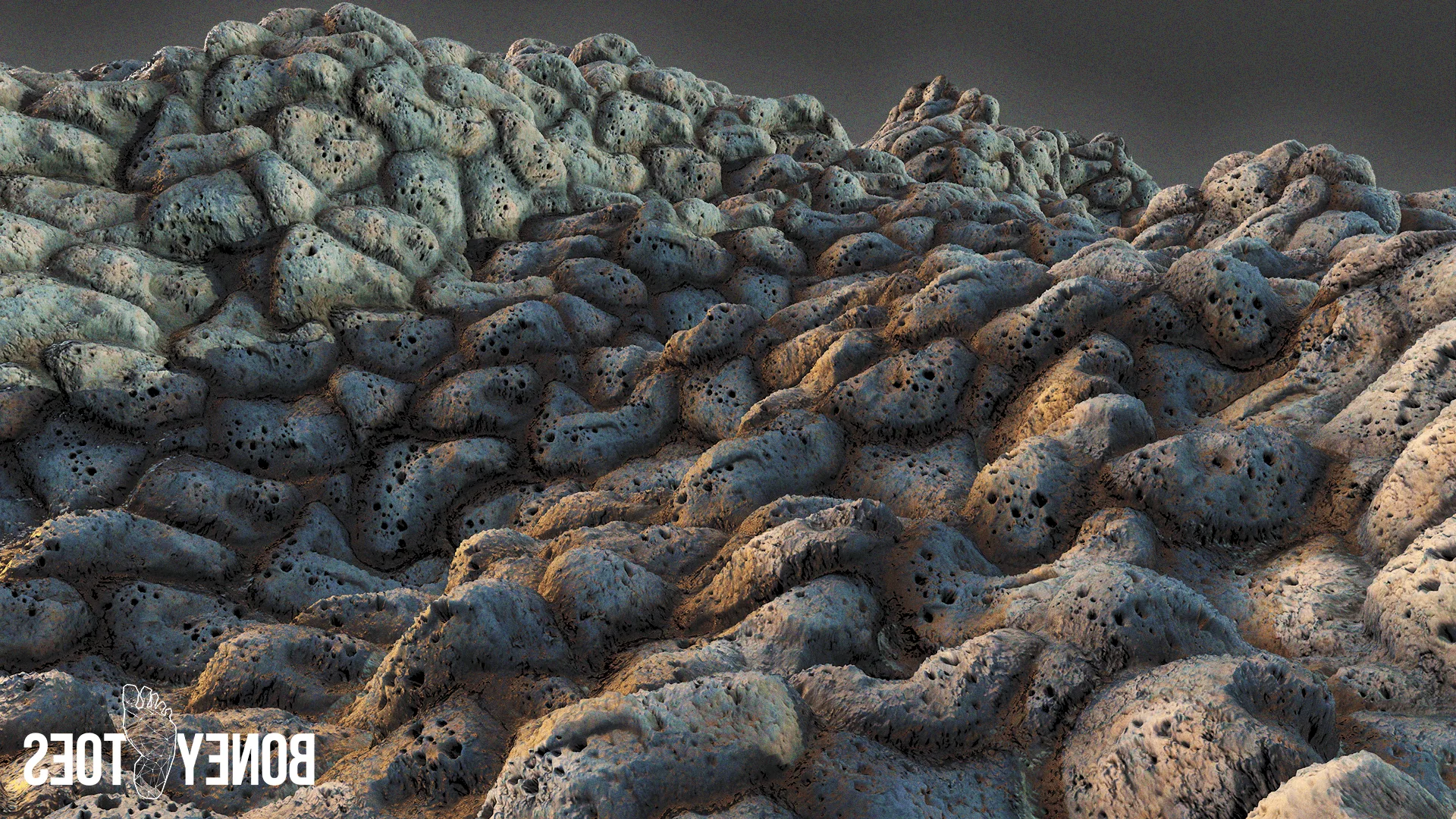 Volcanic Rock Surface Game Textures