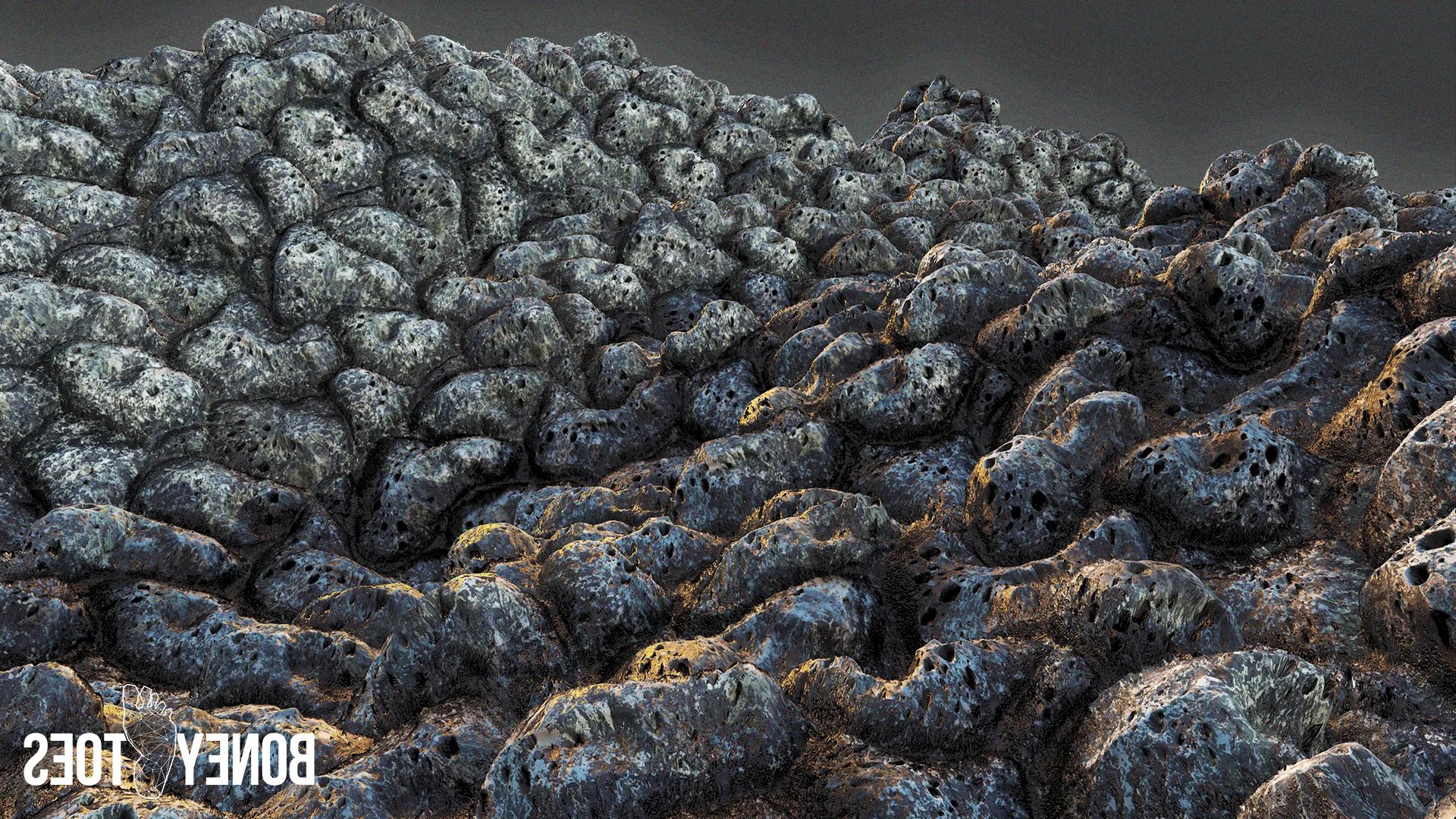 Volcanic Rock Surface Game Textures