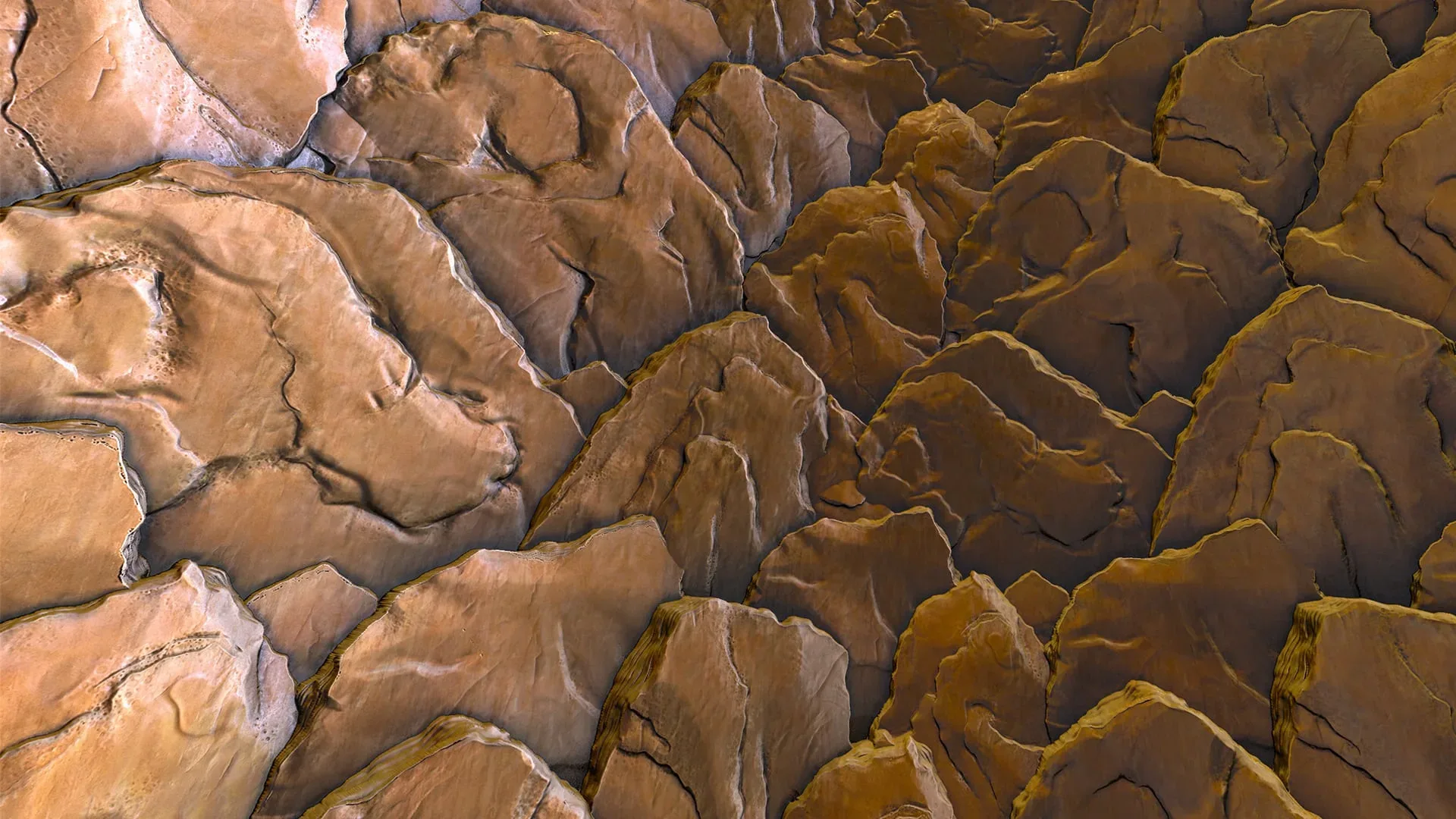 Tectonic Rock Plates Game Textures