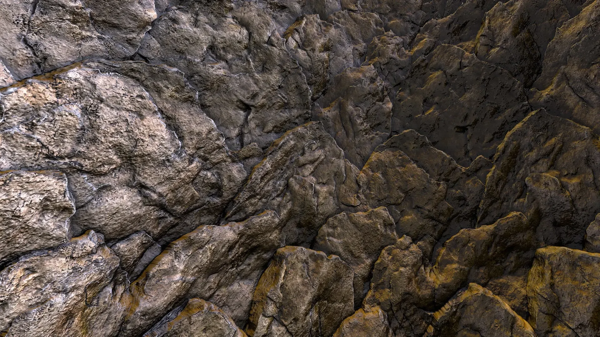 Tectonic Rock Plates Game Textures