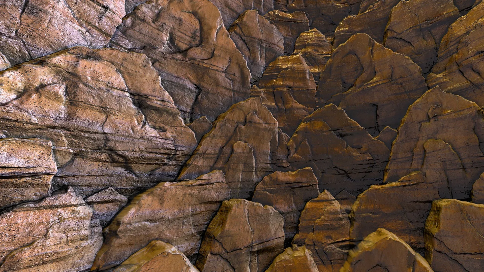 Tectonic Rock Plates Game Textures