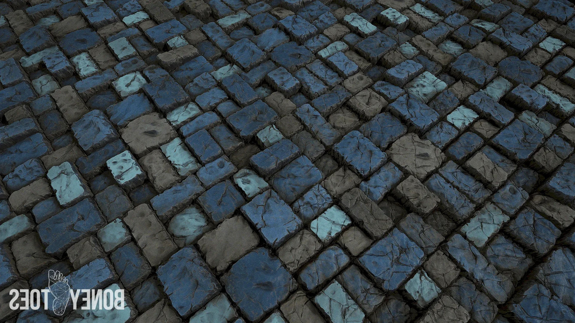 Slate Stone Tiles Game Textures