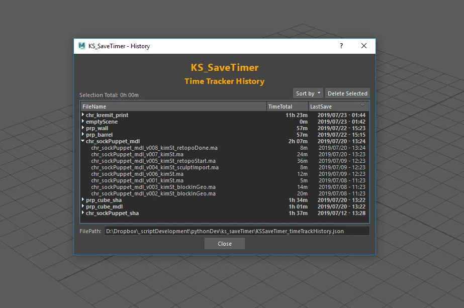 Save Timer, Time Tracker and Smart Save Increment - for Maya and Nuke