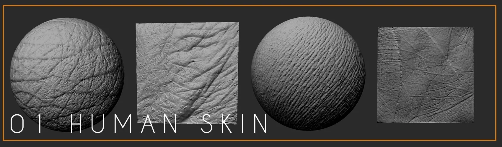 01 - Human Skin Alphas