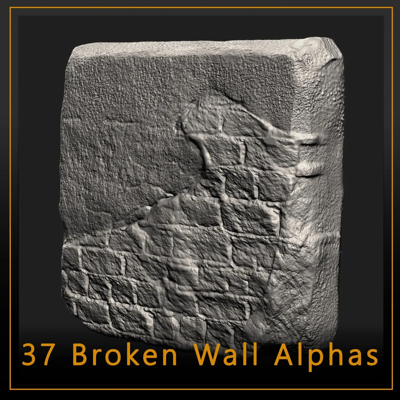 Broken Wall Alphas + Tutorial + References