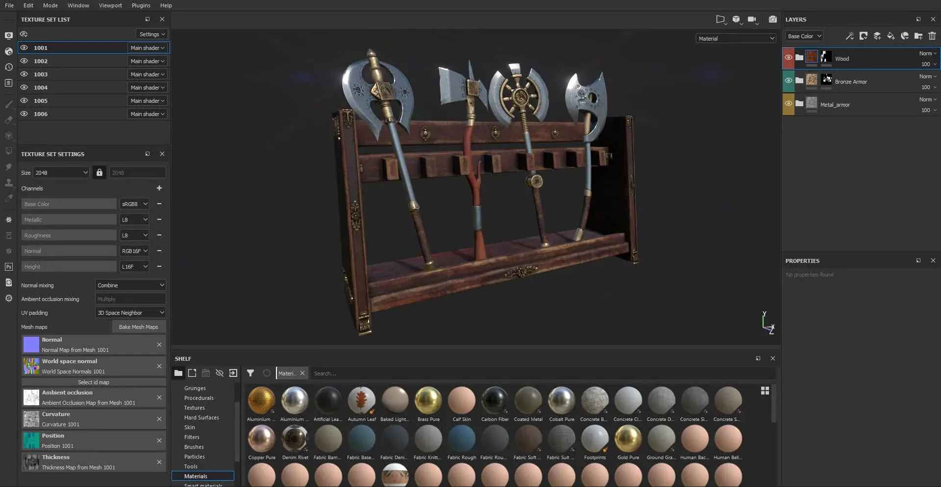 AXES - Substance Painter