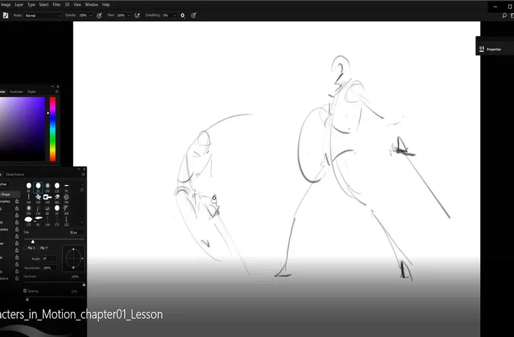 Characters in Motion