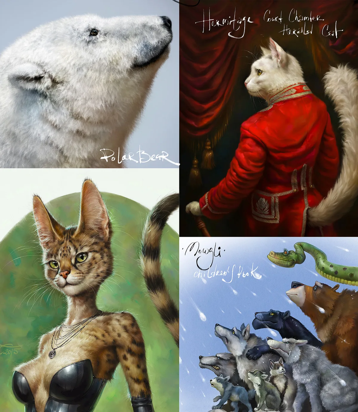 Realistic FUR: 28 Brushes for CLIP STUDIO PAINT for painting furries, animals, fluff, etc.