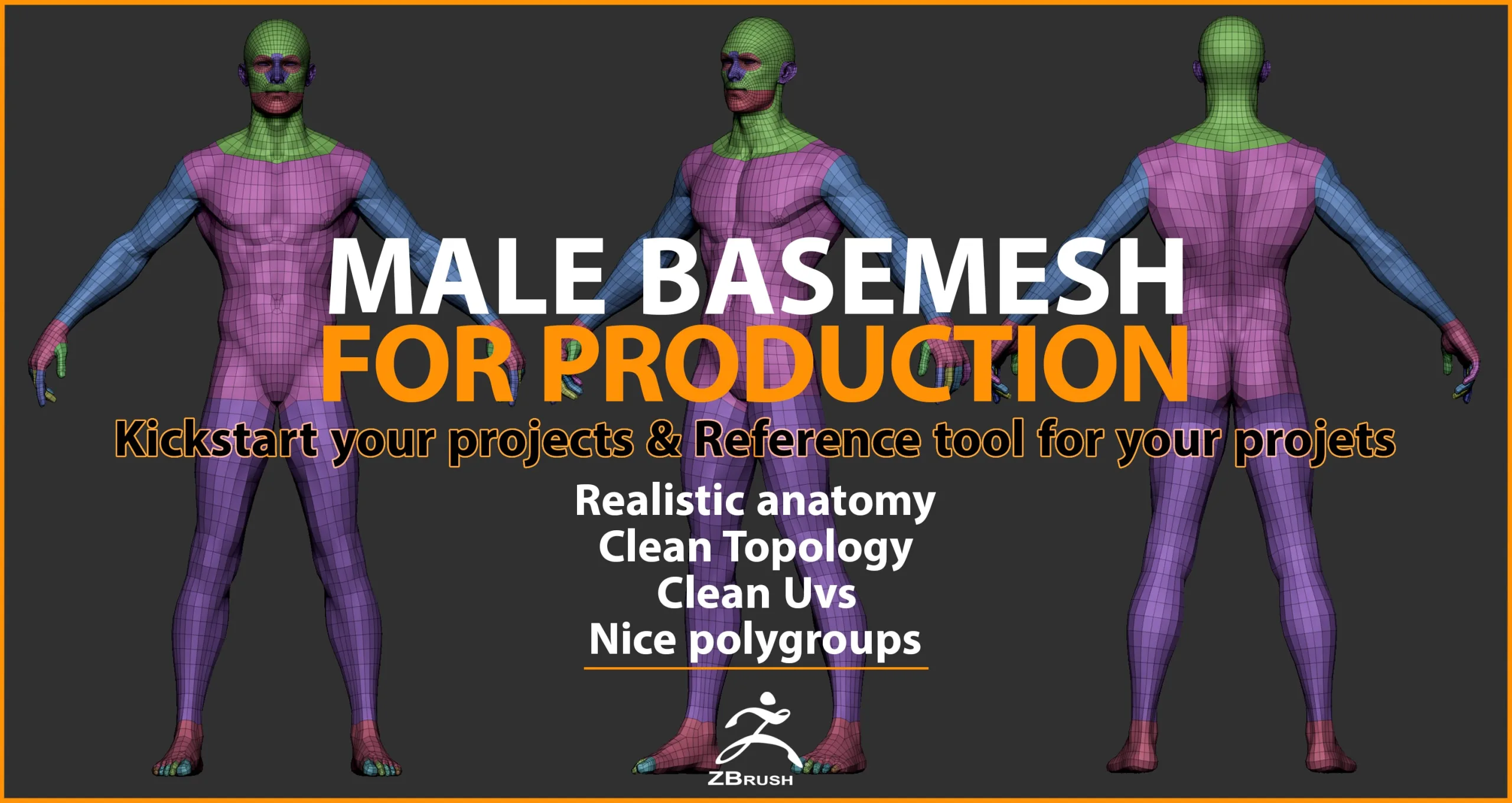 Male Basemesh for Production