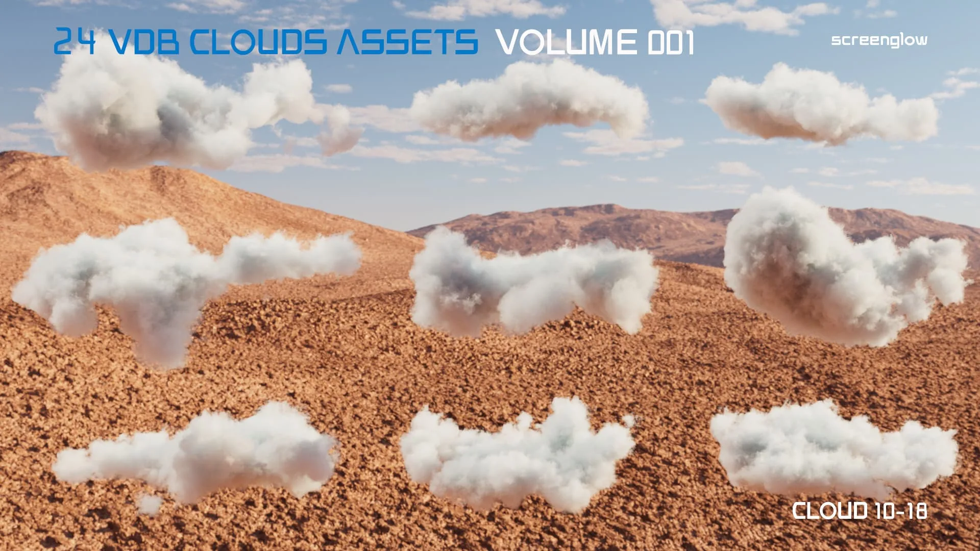 VDB Clouds Volume 1