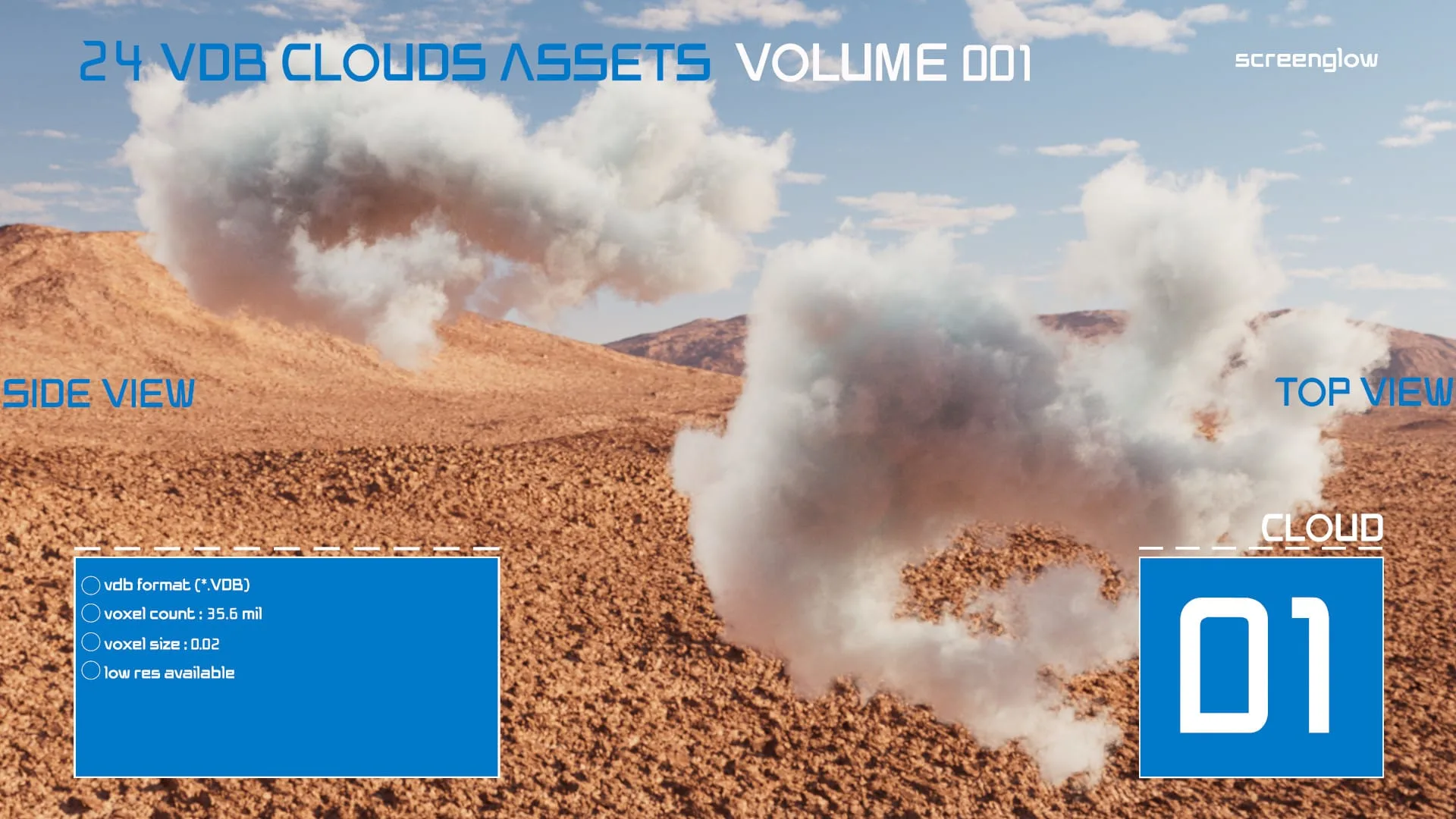 VDB Clouds Volume 1