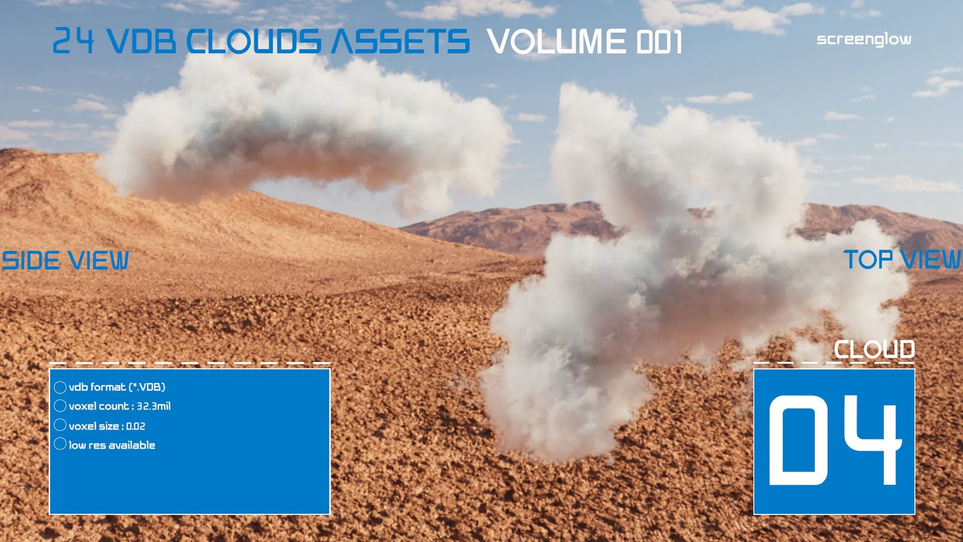 VDB Clouds Volume 1