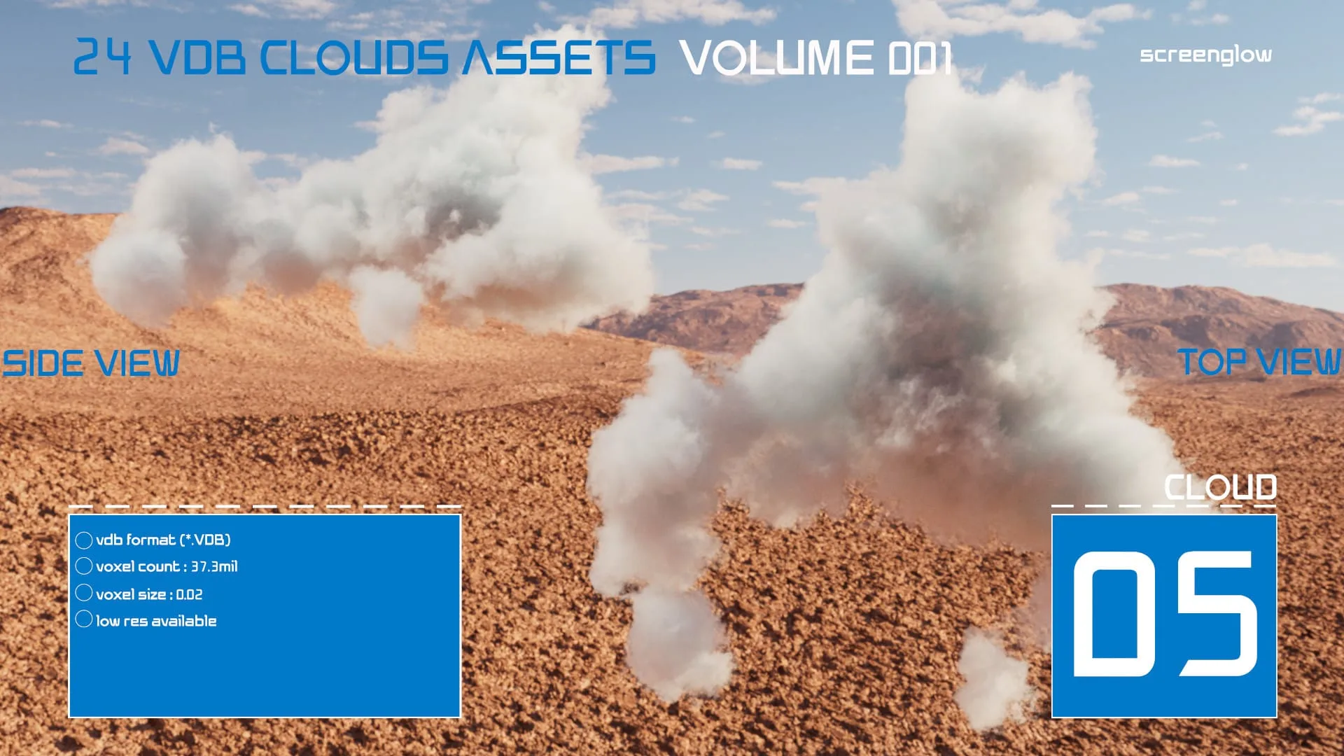 VDB Clouds Volume 1