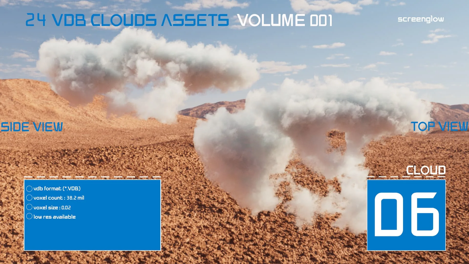 VDB Clouds Volume 1